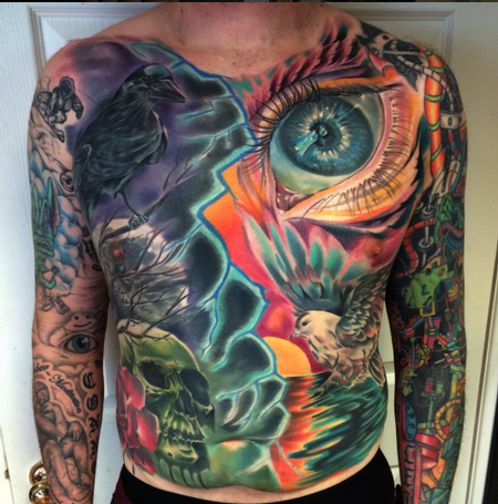 Tattoos - Chest & Stomach Panel - 112021